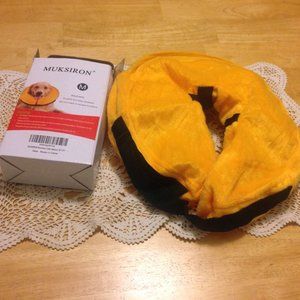 New inflatable recovery collar, size medium